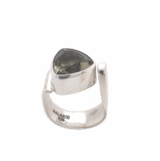 Sterling Silver High Polish Ring Height 25mm.