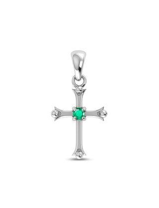Emerald Pendant Without Chain