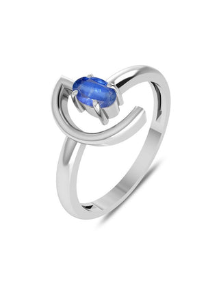 Oval Kyanite Ring