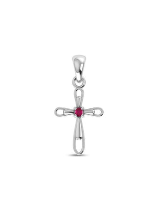 Ruby Pendant (Without Chain)