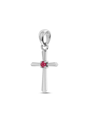 Ruby Pendant (Nsl) (Without Chain)